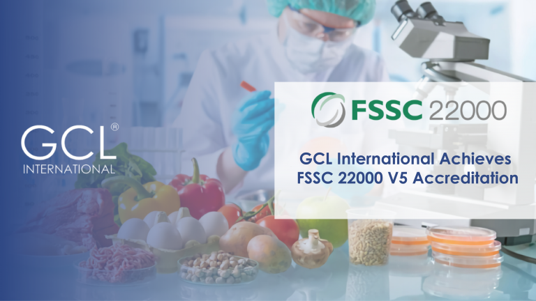 GCL International achieves FSSC 22000 V5 accreditation